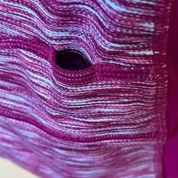 Lands End Sport size Large 14/16 quarter zip with thumb holes and back pocket - Picture 11 of 16